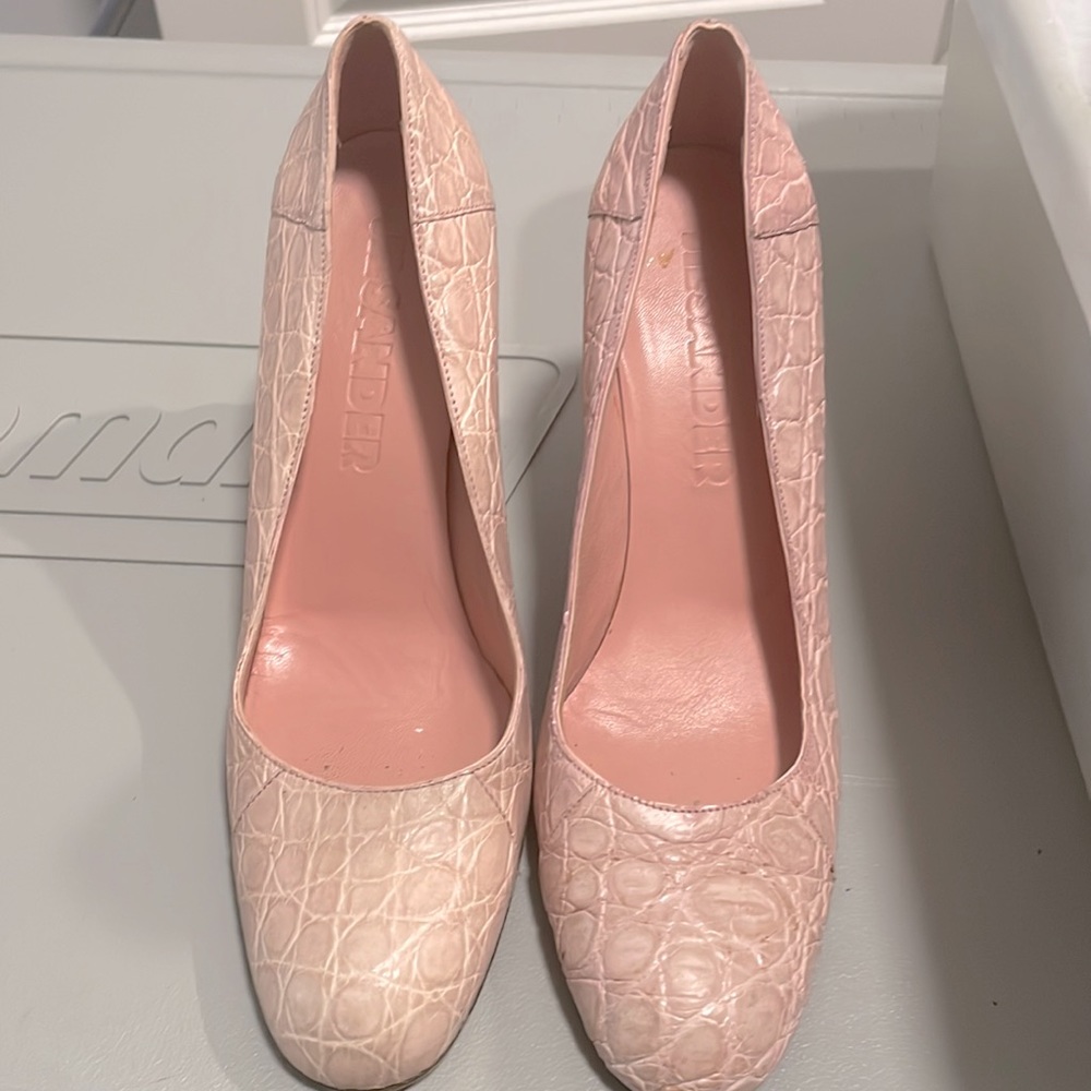 Jil Sander Vintage Croc shoes
